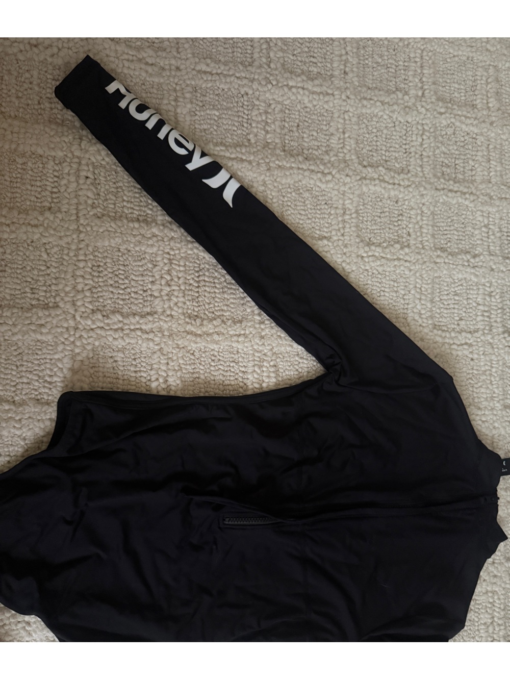 Hurley long sleeve  rash guard swimsuit size medium